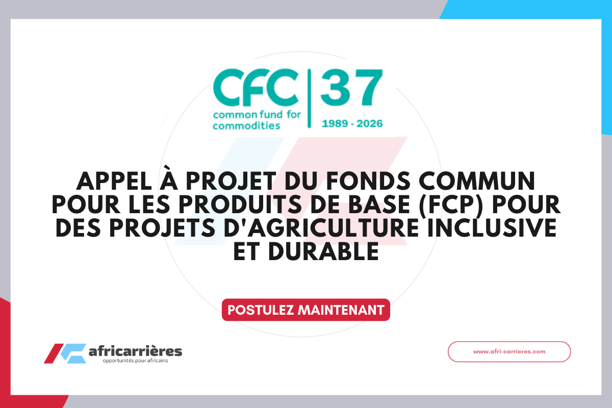 Appel à projets CFC 2026 renforcer les communautés agricoles et protéger les écosystèmes
