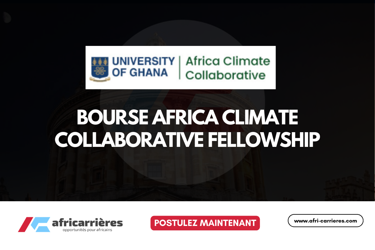 Bourse Africa Climate Collaborative Fellowship 2026