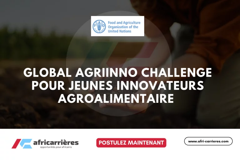 Global AgriInno Challenge 2025 pour innovation agroalimentaire dirigée par des jeunes