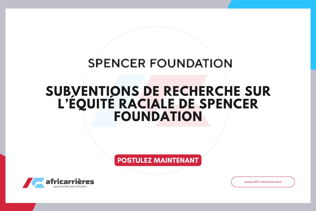 Subventions de recherche sur l’équité raciale 2026 Spencer Foundation