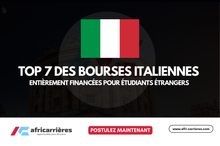 Top 7 des Bourses Italiennes entièrement financées pour étudiants étrangers