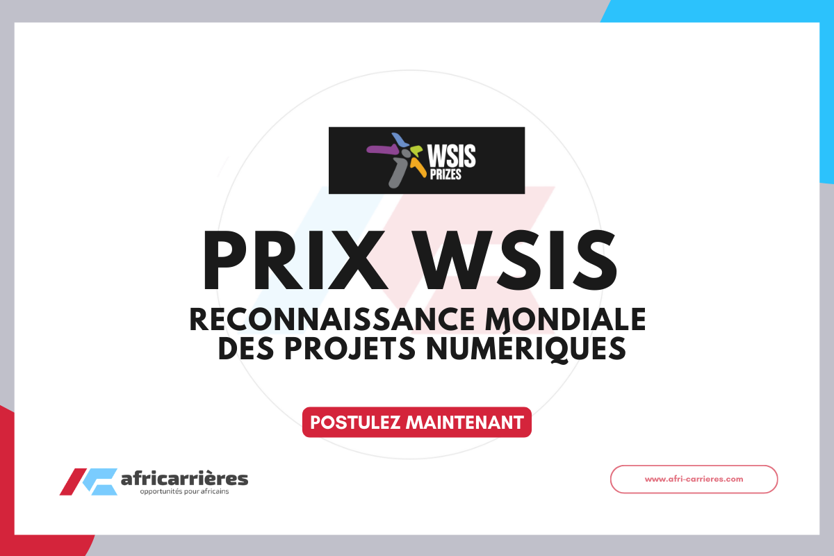 WSIS Prizes 2026 – Reconnaissance mondiale des projets numériques