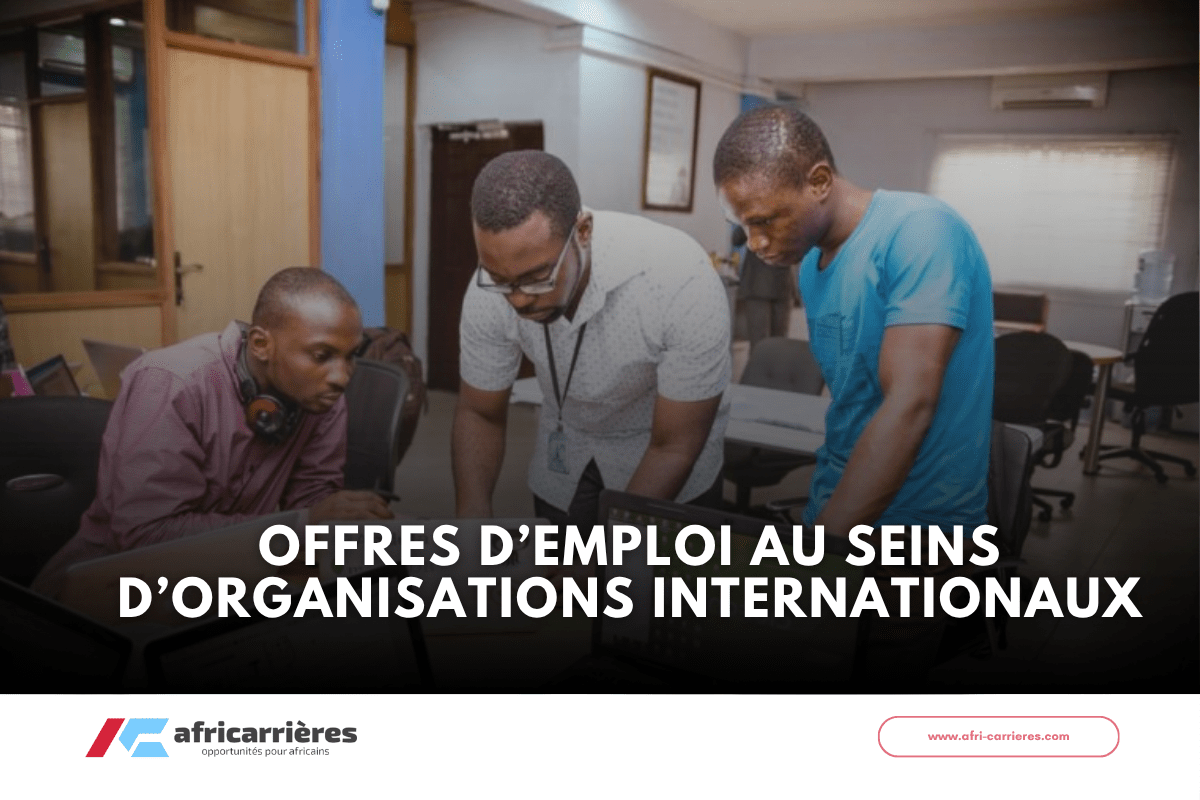 06 offres d’emploi ONG internationaux
