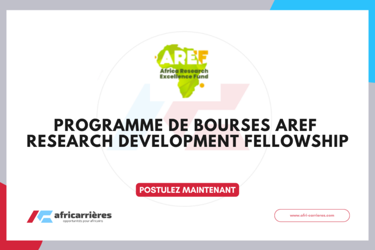 AREF Research Development Fellowship Programme (Africa) 2026
