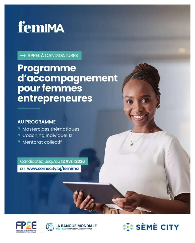 Programme Fem’IMA 2026 pour femmes entrepreneures