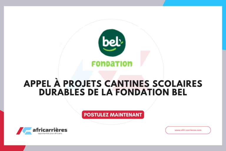 Appel à projets Cantines scolaires durables de la Fondation Bel
