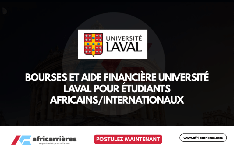 Bourses ESEI Université Laval au Canada 2026 Université Laval pour étudiants africainsinternationaux