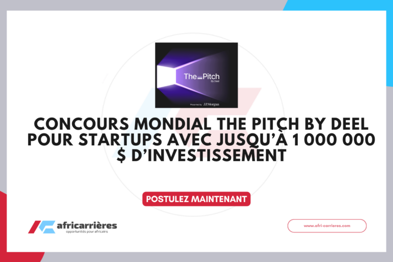 Concours mondial The Pitch by Deel pour startups avec jusqu’à 1 000 000 $ d’investissement