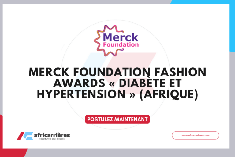 Merck Foundation Fashion Awards « Diabète et hypertension » 2026 (Afrique)