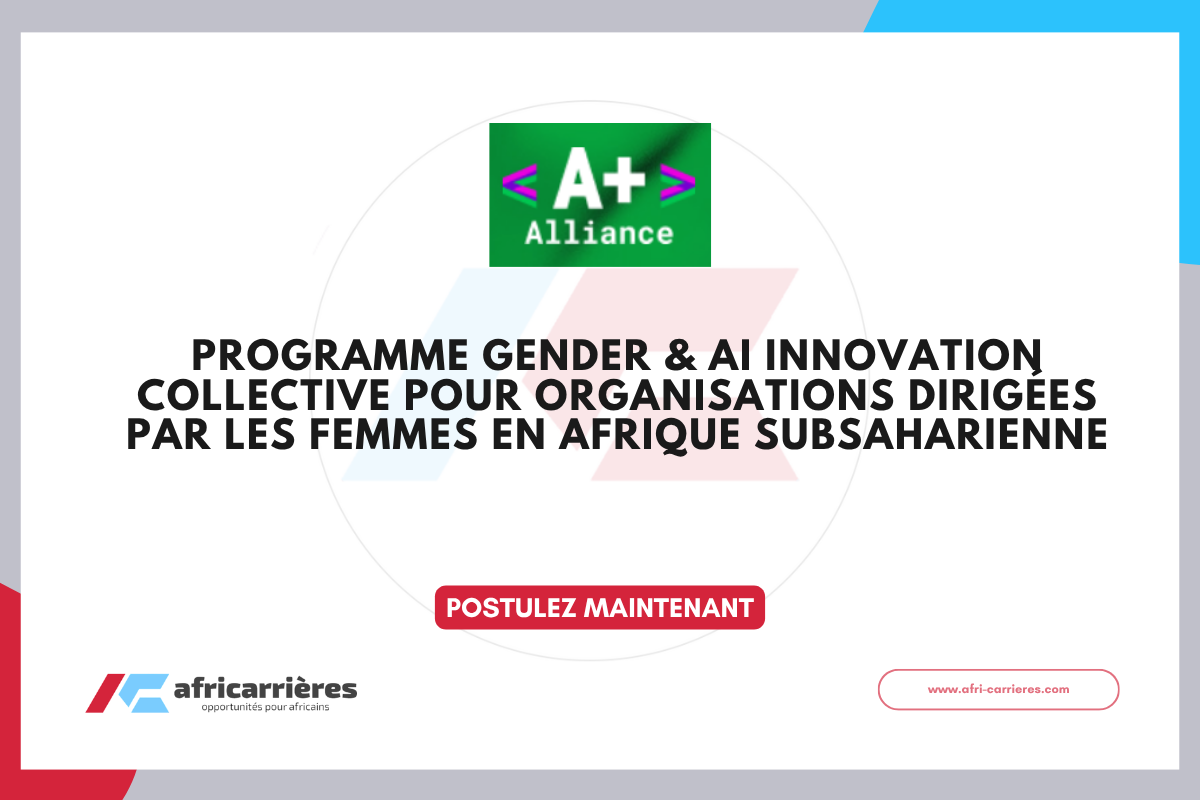 Programme GAIC2026 pour organisations dirigées par les femmes en Afrique subsaharienne