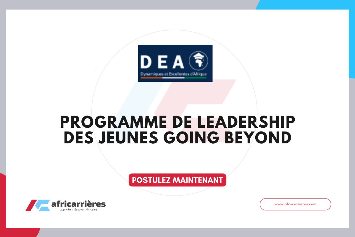 Programme de Leadership des Jeunes Going Beyond 2026 -2027