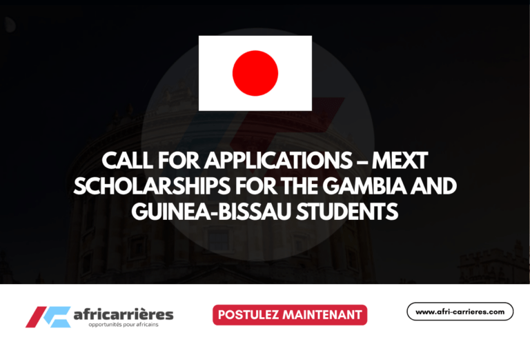 MEXT Japan Scholarships Gambia Guinea-Bissau 2026