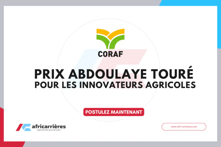 Prix Abdoulaye Touré 2026 Une opportunité pour les innovateurs agricoles