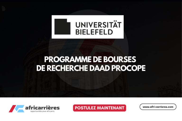 Programme de bourses de recherche DAAD Procope 2026