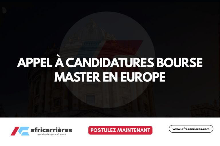 Open Call – Study a Master’s in Europe Scholarship 2026