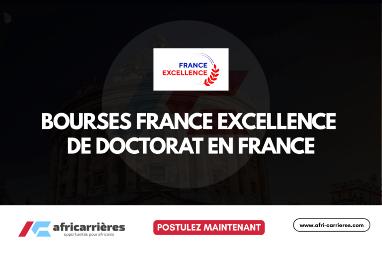 Bourses France Excellence Doctorat Togo 2026‑2027 pour étudiants togolais