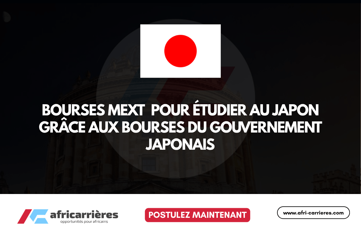Bourses MEXT Japon 2026 pour étudiants ivoiriens