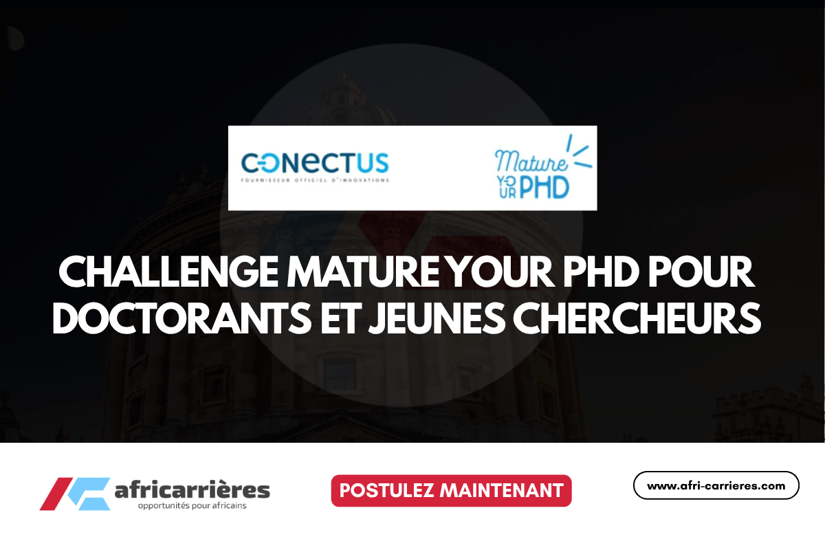 Challenge Mature Your PhD 2026 pour doctorants et jeunes chercheurs