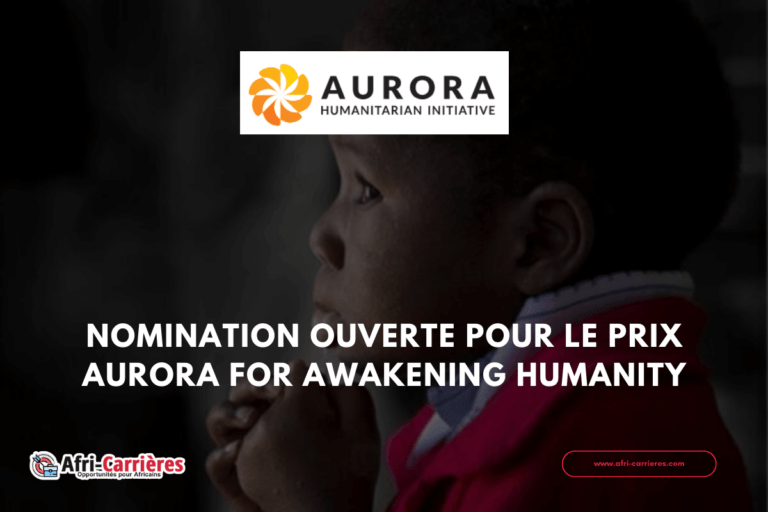 Nomination ouverte pour le prix Aurora for Awakening Humanity