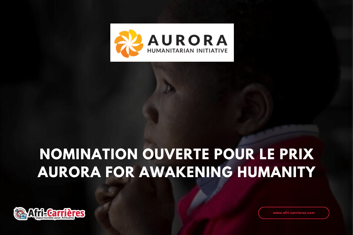 Nomination ouverte pour le prix Aurora for Awakening Humanity
