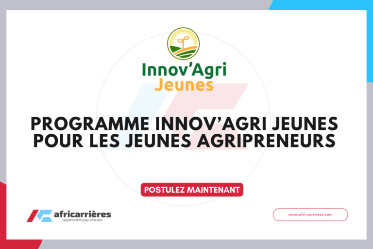 Programme Innov’Agri Jeunes 2026 pour les jeunes agripreneurs