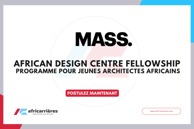 African Design Centre Fellowship 2026 - Programme pour jeunes architectes africains