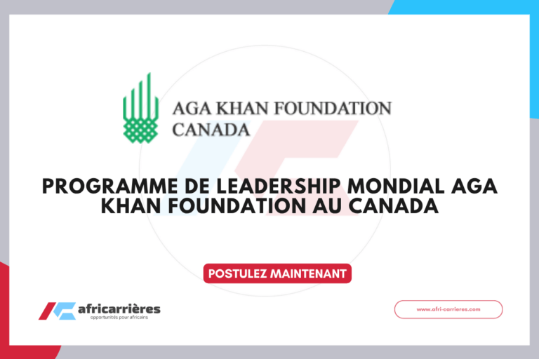 Aga Khan Foundation Global Leadership Program 2026 - Canada