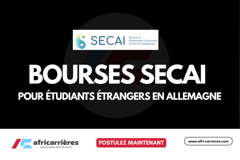 Bourses SECAI 2026 pour étudiants étrangers en Allemagne