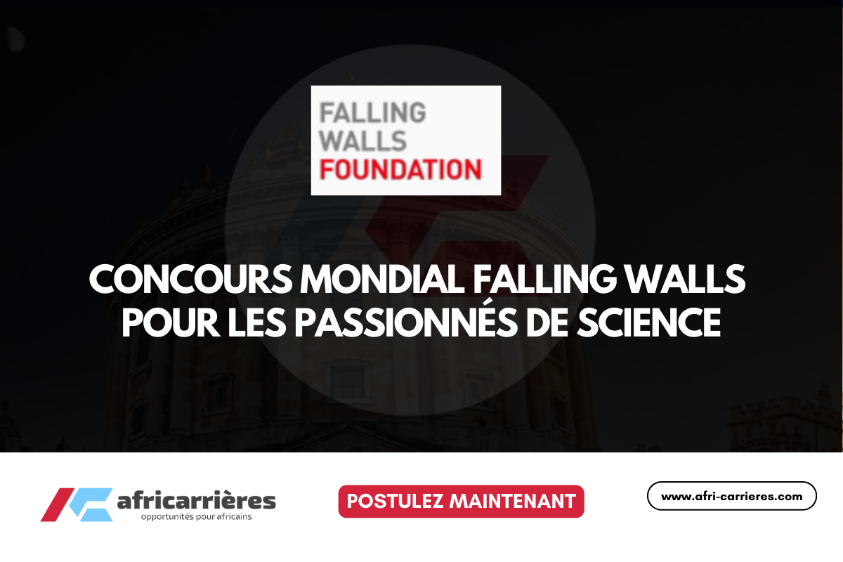 Concours Falling Walls 2026 pour les passionnés de science
