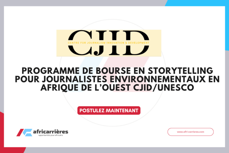 Global Media Defence Fund Storytelling Fellowship 2026