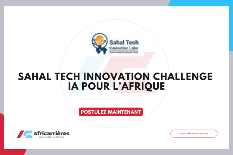 Sahal Tech Innovation Challenge IA pour l’Afrique 2026