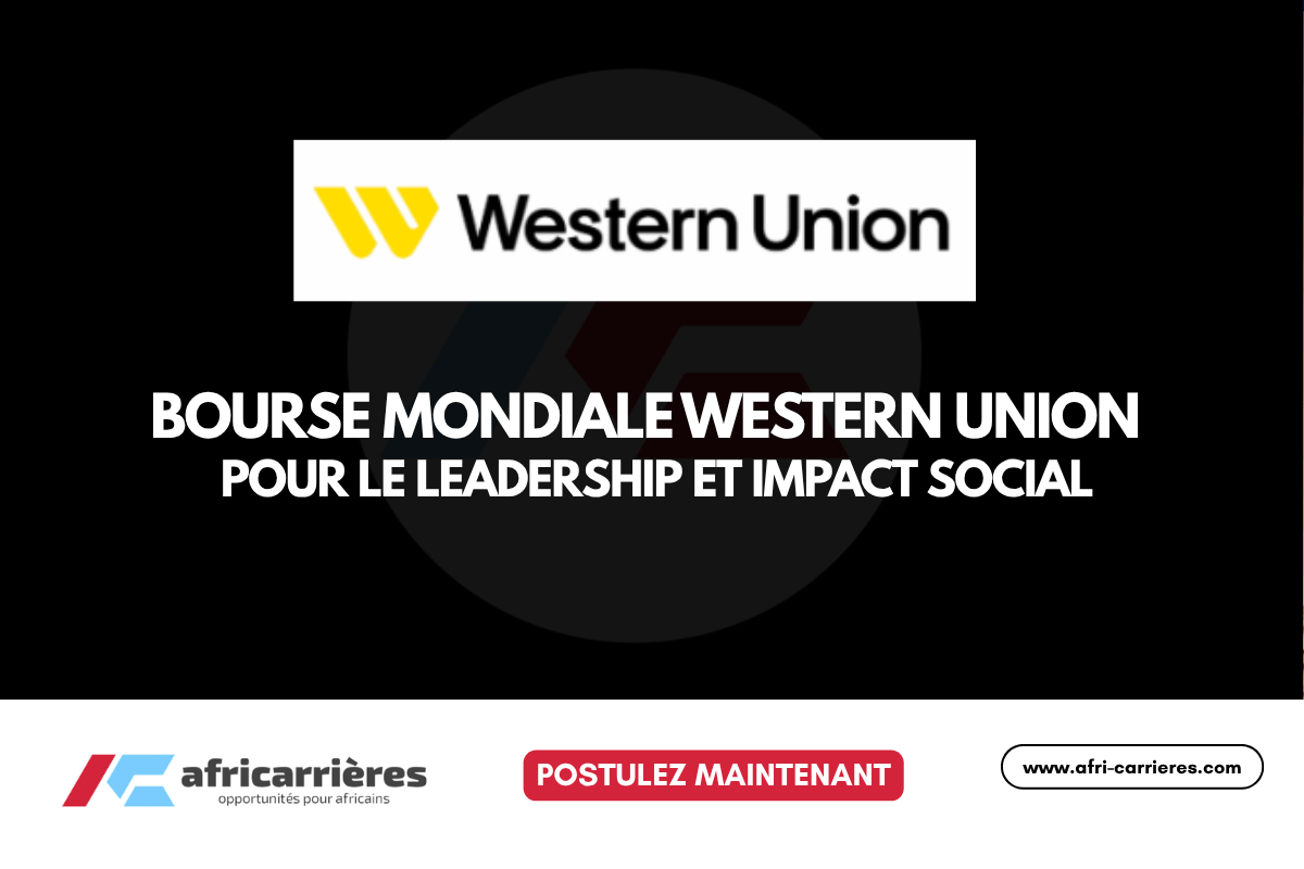 Western Union Global Fellowship 2026 pour l'impact social