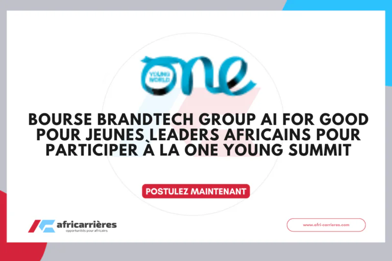Brandtech Group AI for Good Scholarship 2026 : Opportunité pour jeunes leaders africains