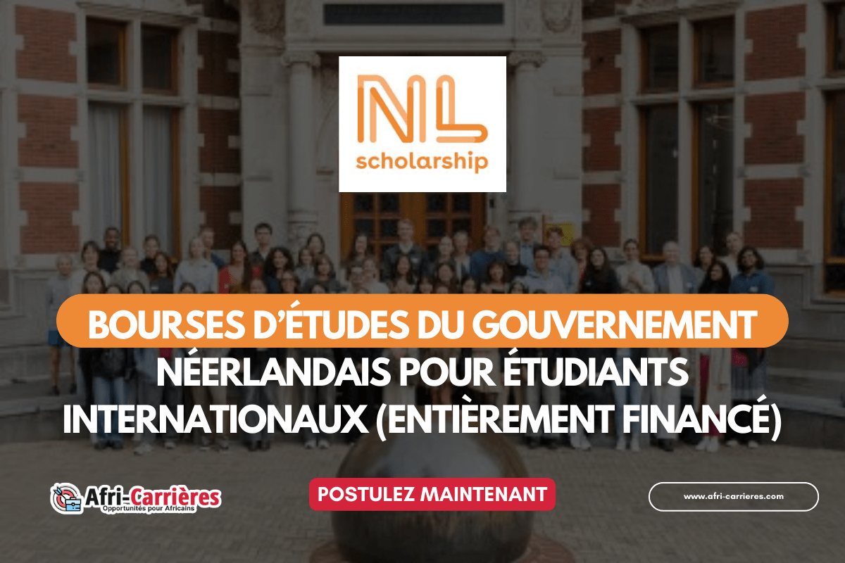 Bourses du gouvernement néerlandais 2025-2026 au Pays-Bas