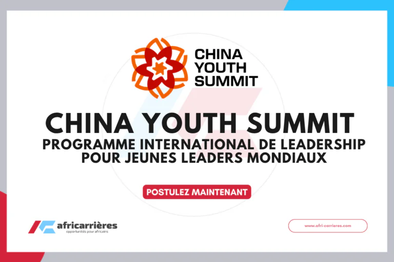 China Youth Summit 2026 Programme international de leadership pour jeunes leaders mondiaux