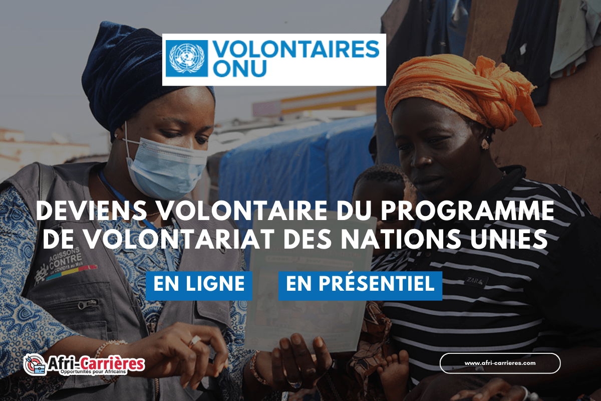 Deviens Volontaire du Programme de volontariat des Nations Unies