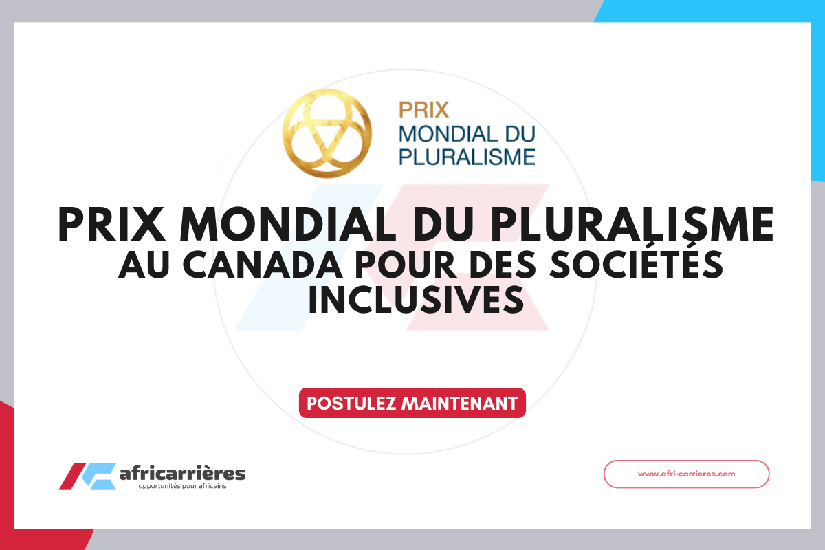 Global Pluralism Award 2027 au Canada pour des sociétés inclusives