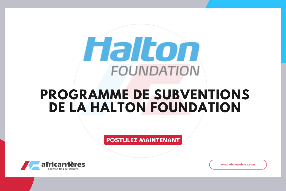 Halton Foundation Grant Program 2026 pour les projets de santé