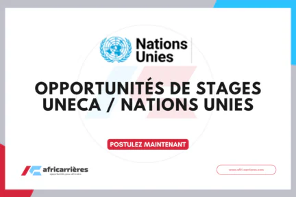 Opportunités de Stages UNECA Nations Unies