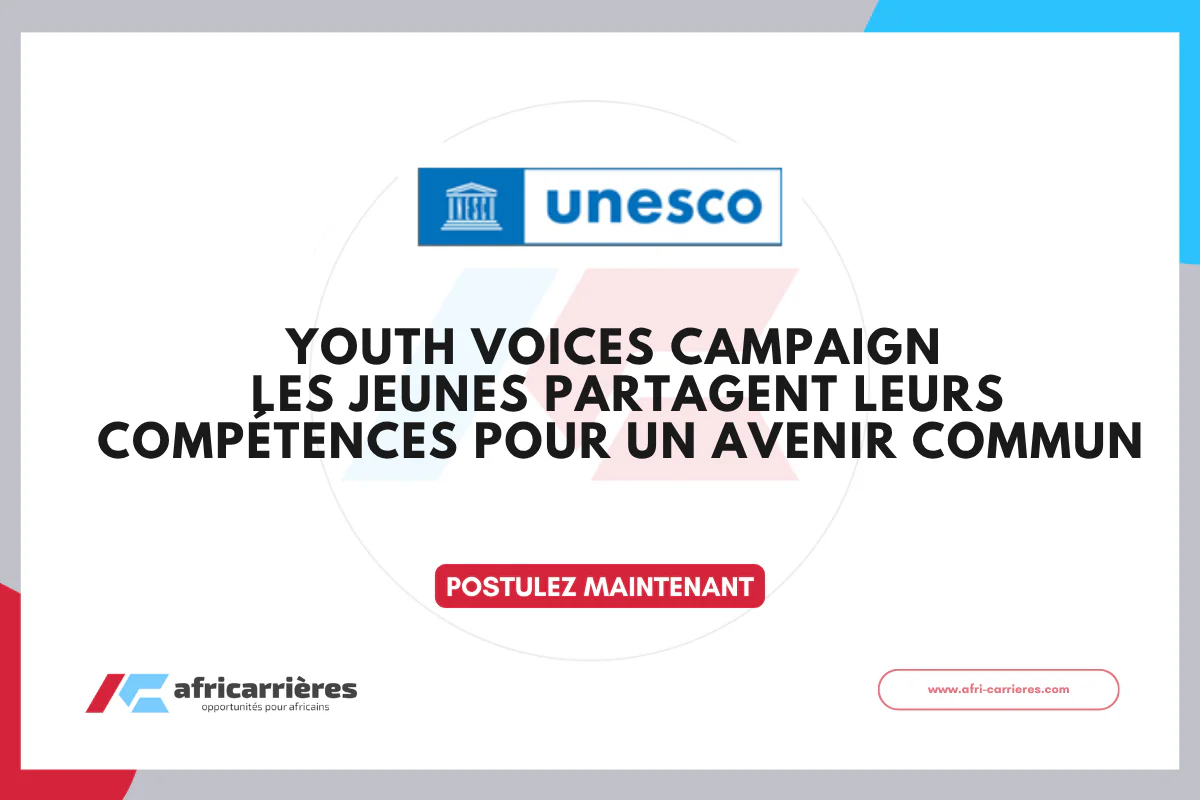 Youth Voices Campaign 2026 : Les jeunes partagent leurs compétences pour un avenir commun