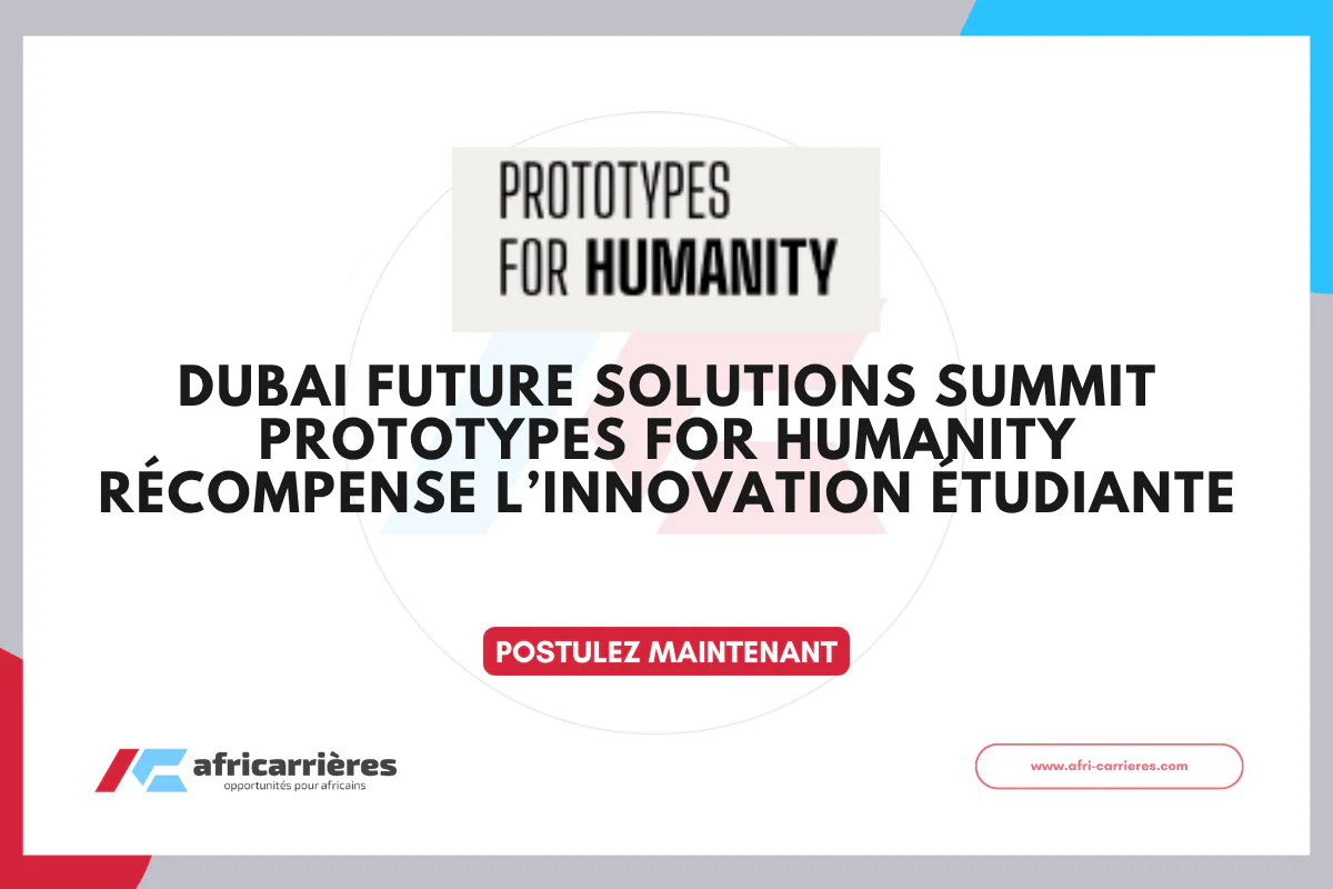 Dubai Future Solutions Summit 2026 : Prototypes for Humanity récompense l’innovation étudiante