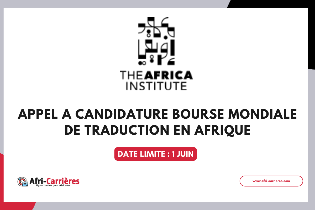 bourse mondiale de traduction en Afrique