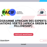 Appel à candidature : Programme Africain des Experts en Obligations Vertes (Africa Green Bonds Fellowship) 2026
