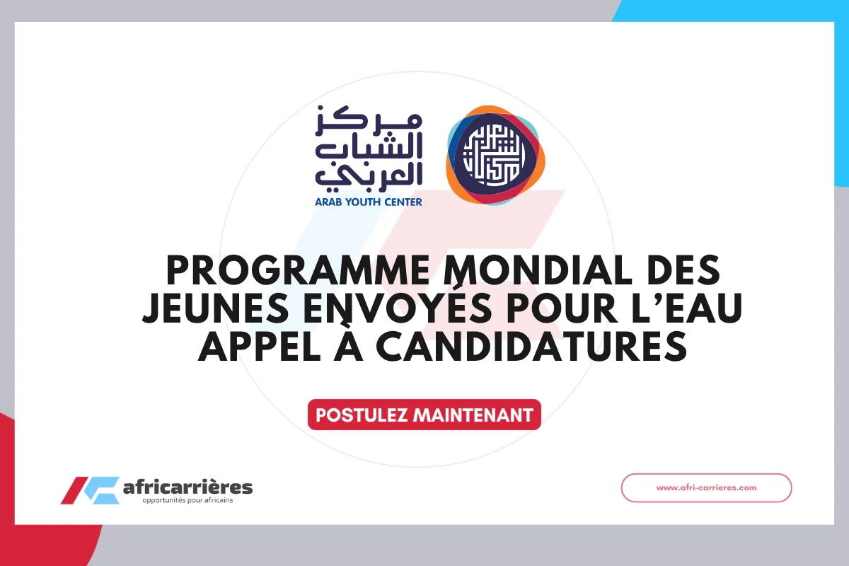 Appel à candidatures - Global Youth Water Envoys Program 2026
