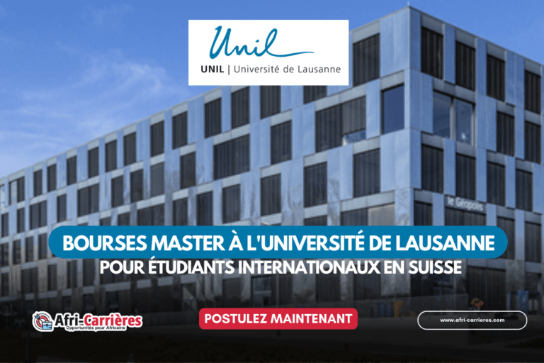 Bourses UNIL en Suisse pour étudiants internatioanux