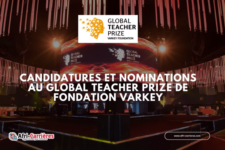 Candidatures et nominations au Global Teacher Prize de Fondation Varkey