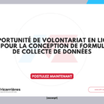 Opportunité de Volontariat en ligne PNUD pour la conception de formulaires de collecte de données 2 Opportunité de Volontariat en ligne PNUD pour la conception de formulaires de collecte de données