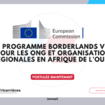 Appel à propositions Borderlands V 2026 pour pour les ONG et organisations régionales en Afrique de l’Ouest
