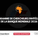 Programme de chercheurs invités AERC de la Banque mondiale 2026