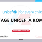 Stage UNICEF à Rome 2026-2027 pour jeunes étudiants ou diplômés dans la gestion des crises humanitaires